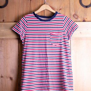 Red White and Blue Tee Dress